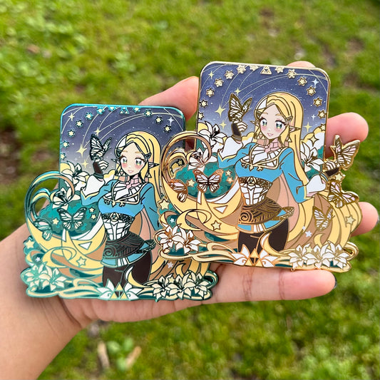 IN HAND : meownizz Zelda pin