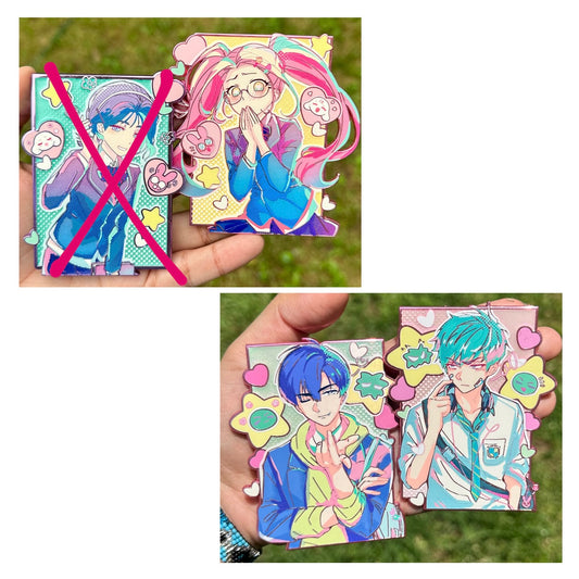 IN HAND : pastel alien stage singles